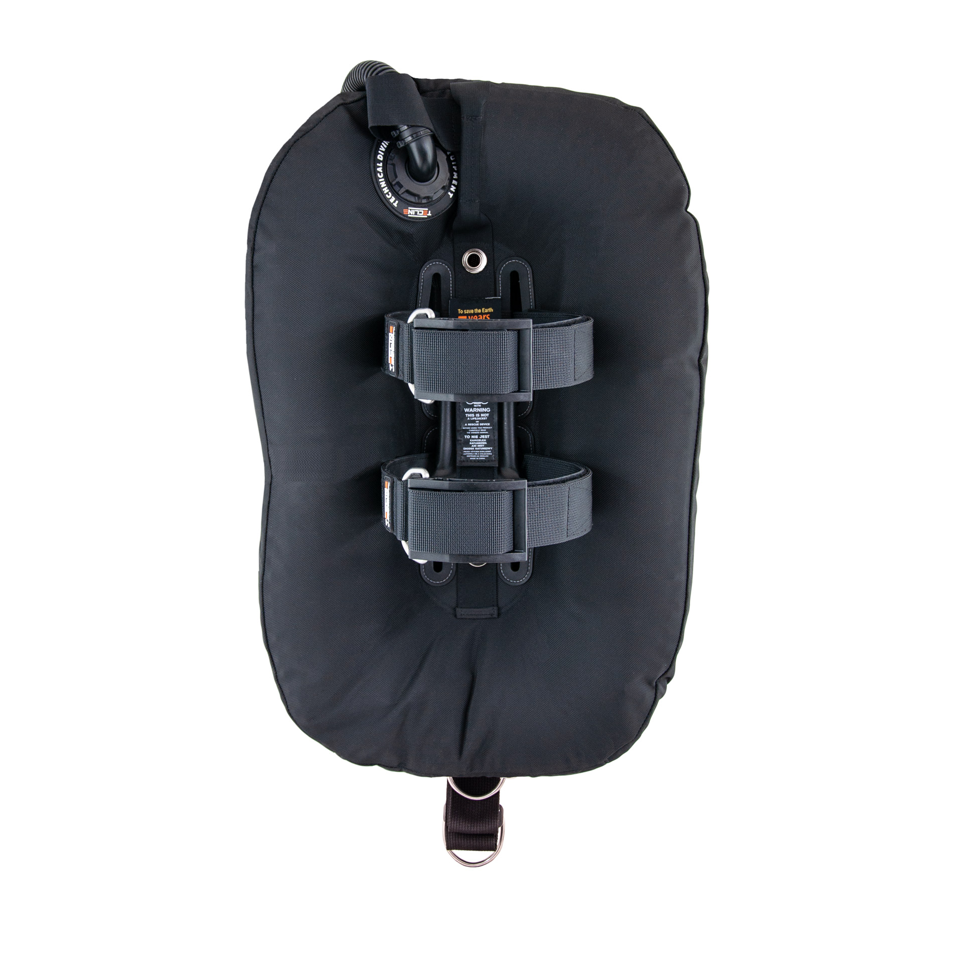 Tecline Donut 17 DIR Monowing-Set (Schwarz)