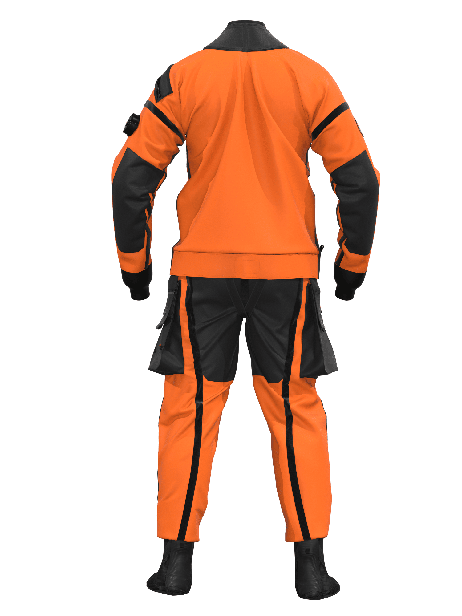 Ursuit Softdura Trockentauchanzug – Orange