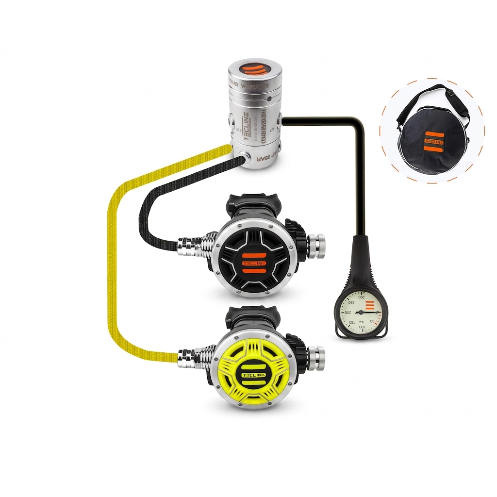 Tecline Atemregler Set R2 TEC1