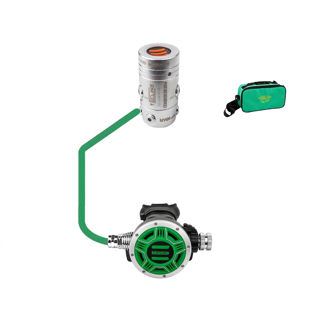 Tecline R2 TEC1 Stage Regler-Set NITROX (M26x2)
