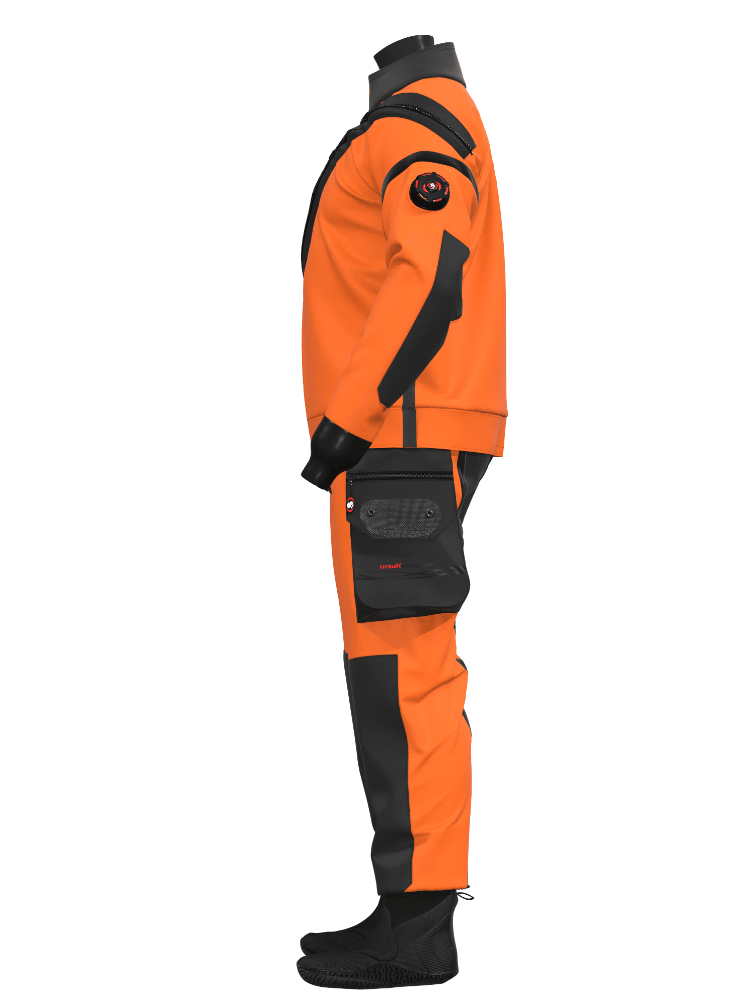 Ursuit Softdura Trockentauchanzug – Orange