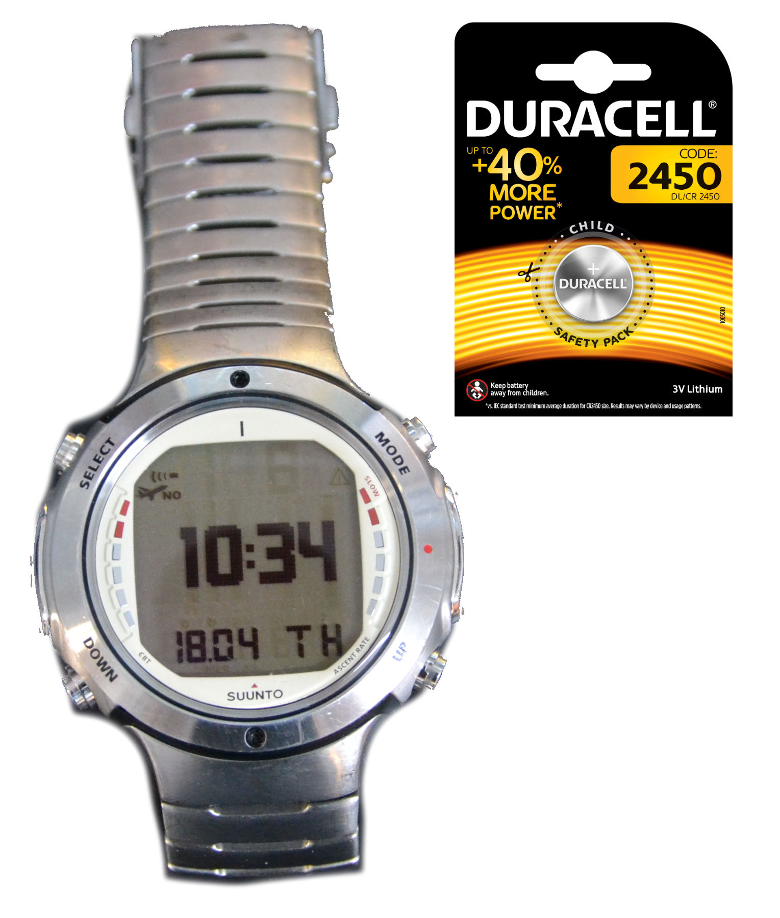 Batteriewechsel Suunto D6 und D6i Tauchcomputer