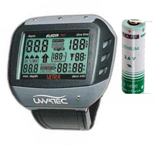 Batteriewechsel Uwatec Aladin Pro Ultra Tauchcomputer