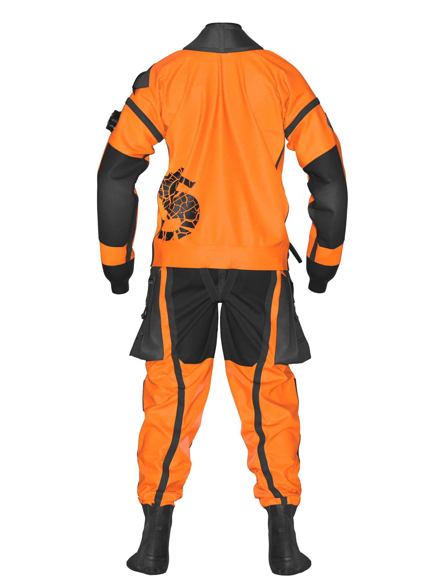 Ursuit Cordura Trockentauchanzug - Orange