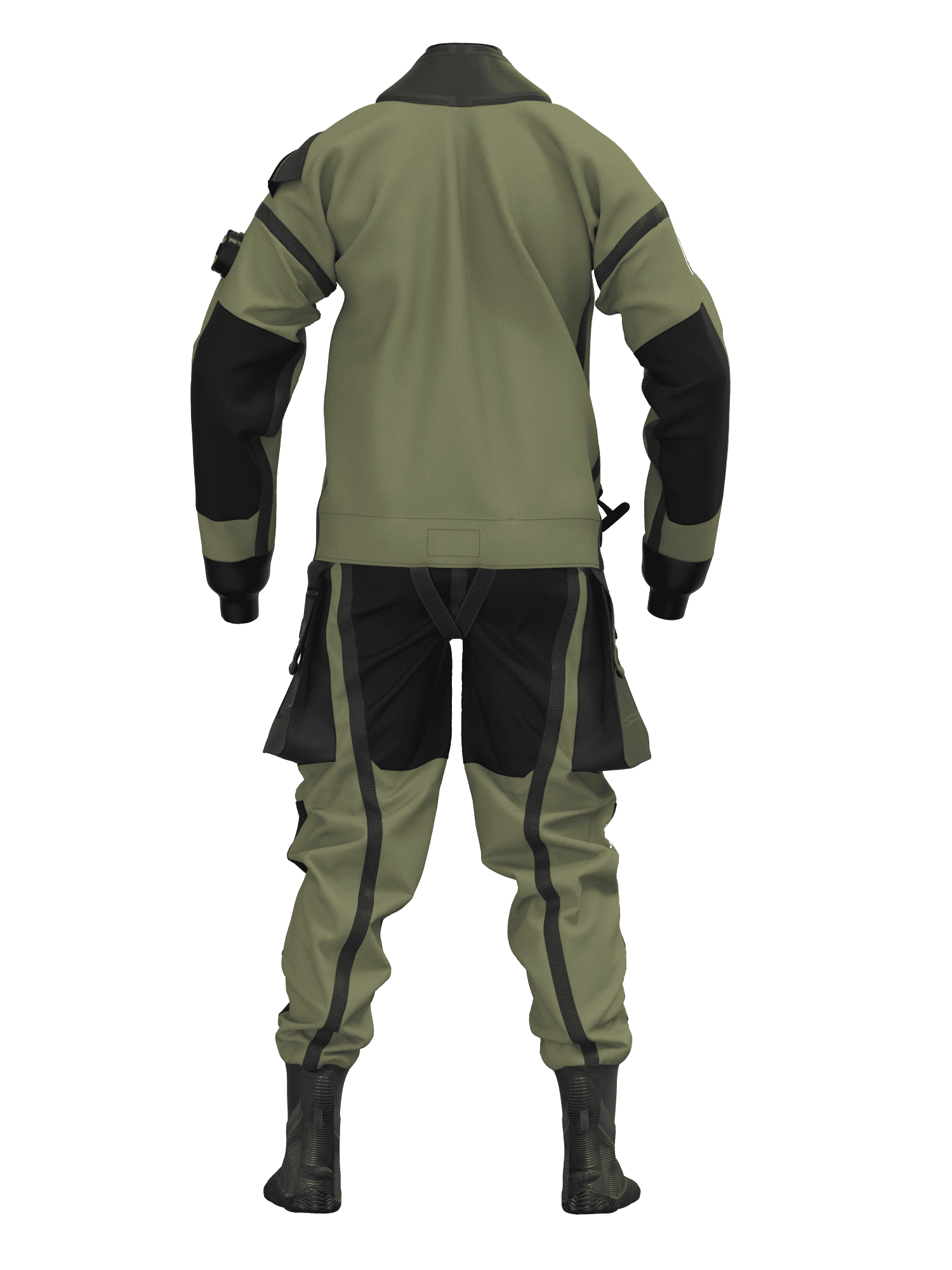 Ursuit Softdura Trockentauchanzug – Grün