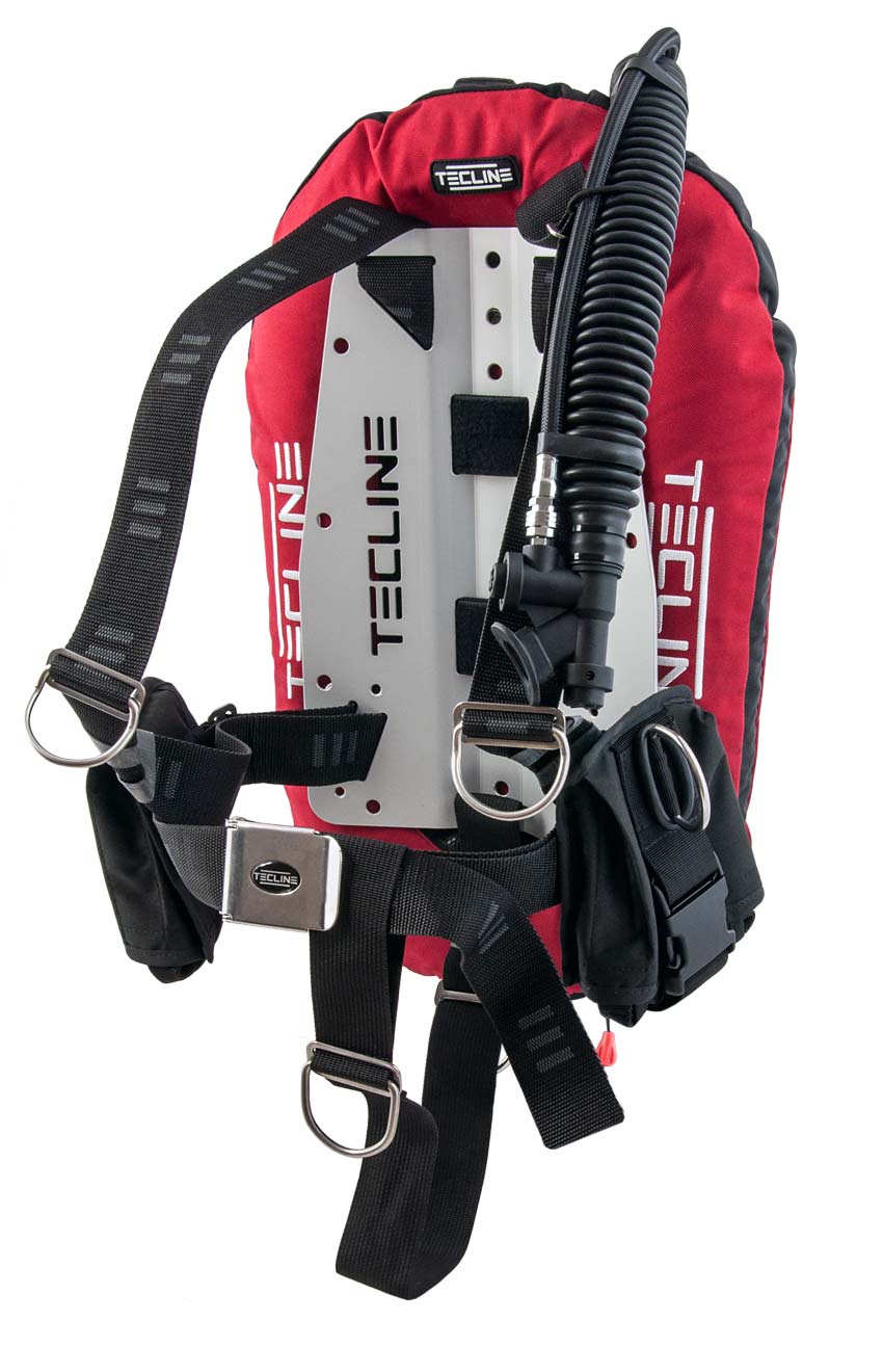 Tecline Donut 10 Reise Monowing-Set DIR (Rot)
