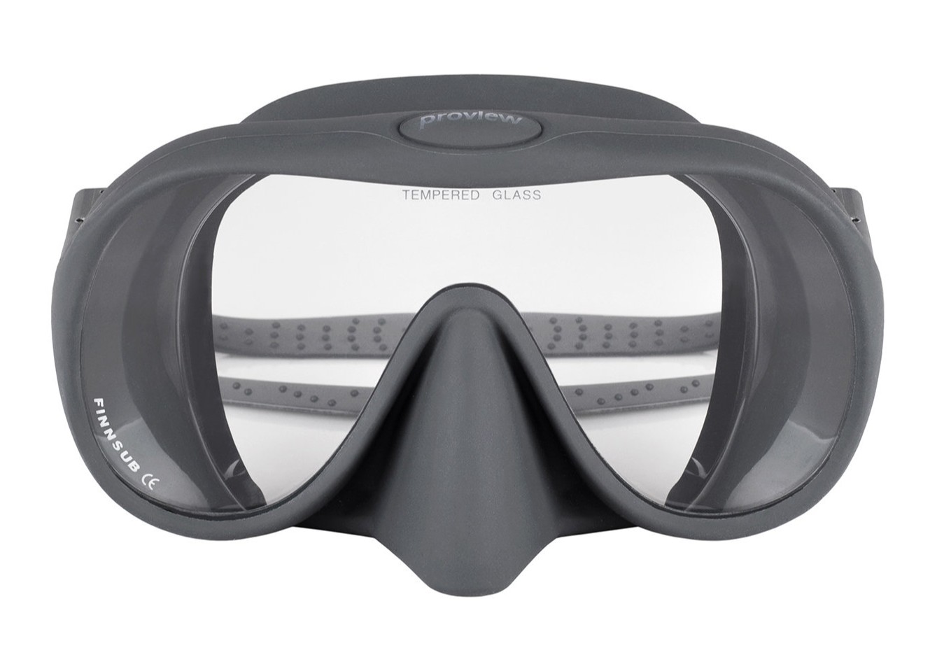 Finnsub PROVIEW Tauchmaske (Grau)