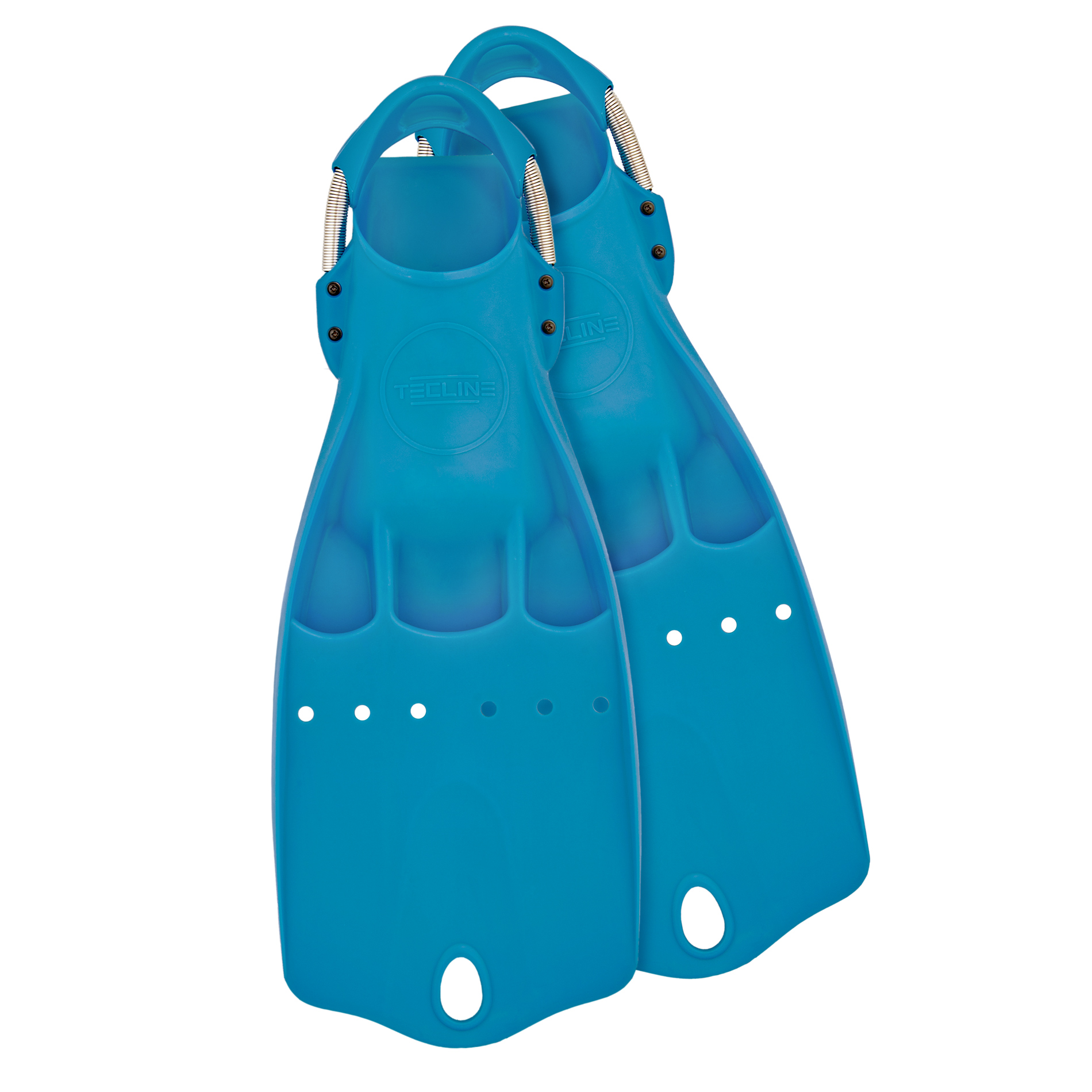 TECLINE Lightjet Tauchflossen (Neonblau)