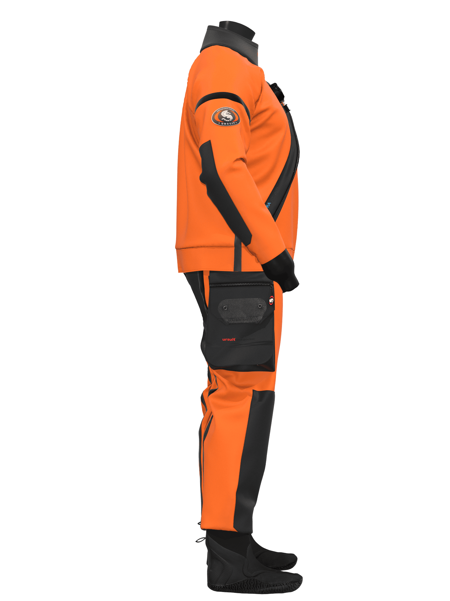 Ursuit Softdura Trockentauchanzug – Orange