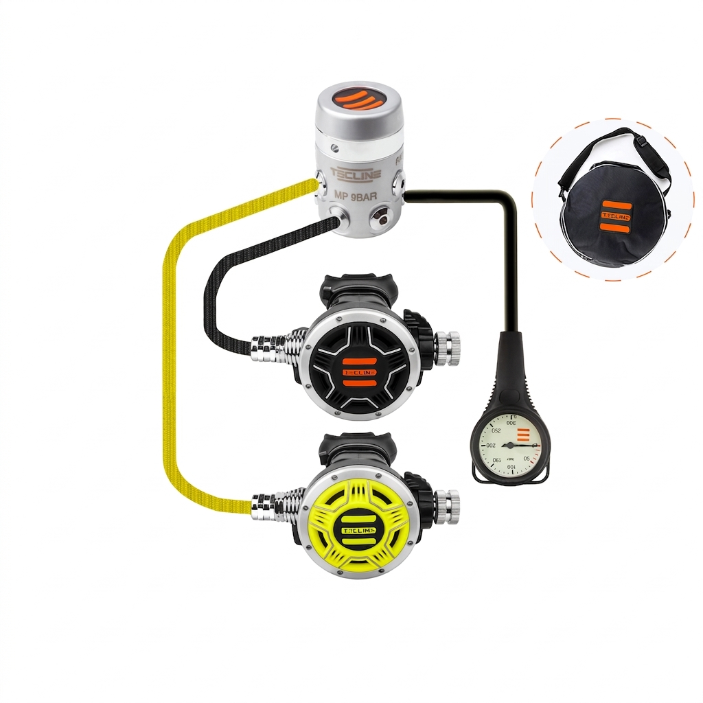 Tecline Atemregler Set R4 TEC1